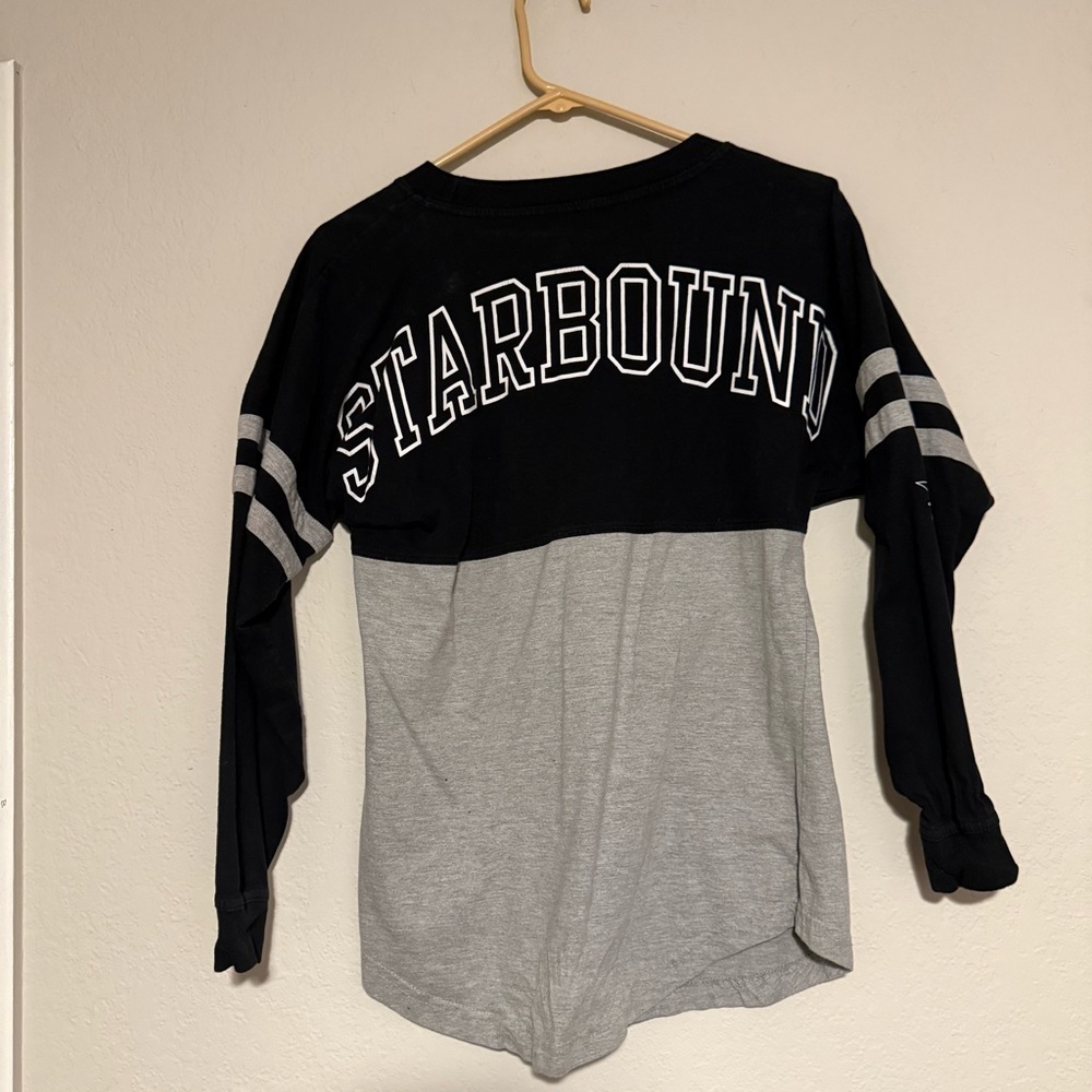 Boxercraft Starbound PomPom Long Sleeve Varsity Style Cotton Shirt Juniors Large